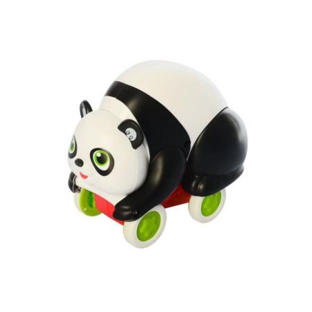 Jucarie pentru bebe Ursuletul Panda Push and Go, Hola