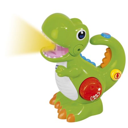 Jucarie dinozaurul T-Rec, cu inregistrare vocala si lanterna, 2 -5 ani, 096130-1, Chicco