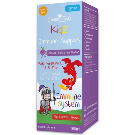 Kidz Immune Support sirop, 150 ml, Natures Aid