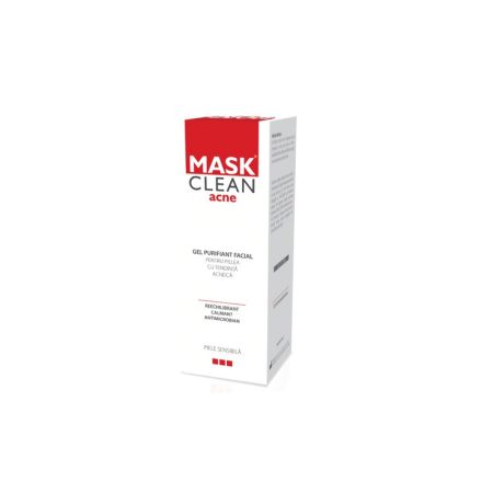 Gel purifiant facial Mask Clean Acne, 150 ml, Meditrina