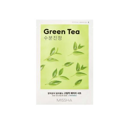 Masca pentru ten uscat cu extract de ceai verde, 19 g, Missha