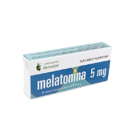 Melatonina 5 mg, 30 capsule, Remedia