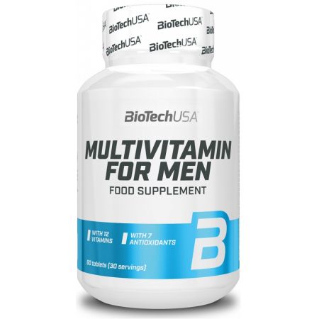 Multivitamine pentru barbati, 60 tablete, BioTechUSA