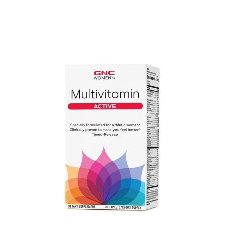 Multivitamine Active Women's, 90 tablete, GNC