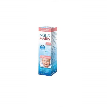 Picaturi nazale Aqua Maris Baby, 15 ml, Walmark