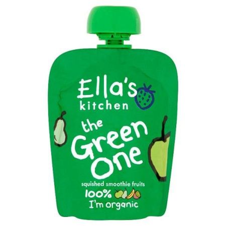 Piure Bio cu kiwi si pere, 90 gr, Ella's Kitchen