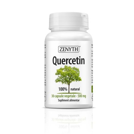Quercetin, 500 mg, 30 capsule, Zenyth