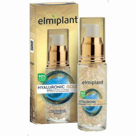 Ser antirid Hyaluronic Gold, 30 ml, Elmiplant