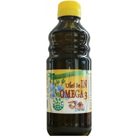 Ulei de in Omega 3, 250 ml, Herbal Sana
