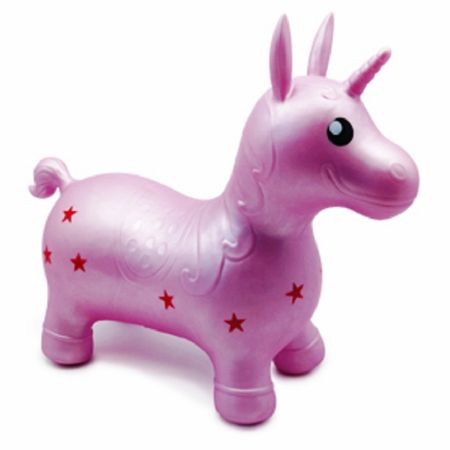 Unicorn saltaret roz, Ludi