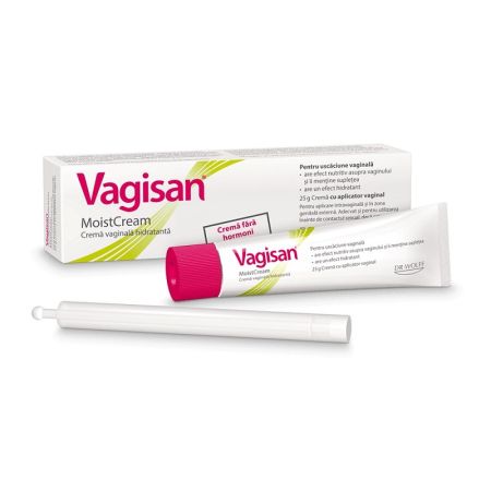 Crema hidratanta vaginala, Moistcream, 25 g, Vagisan