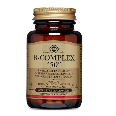 Vitamin B-Complex 50, 50 capsule, Solgar