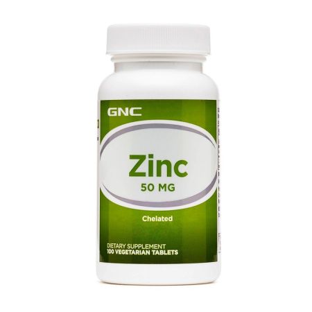 Zinc Chelat 50 mg, 100 tabete, GNC