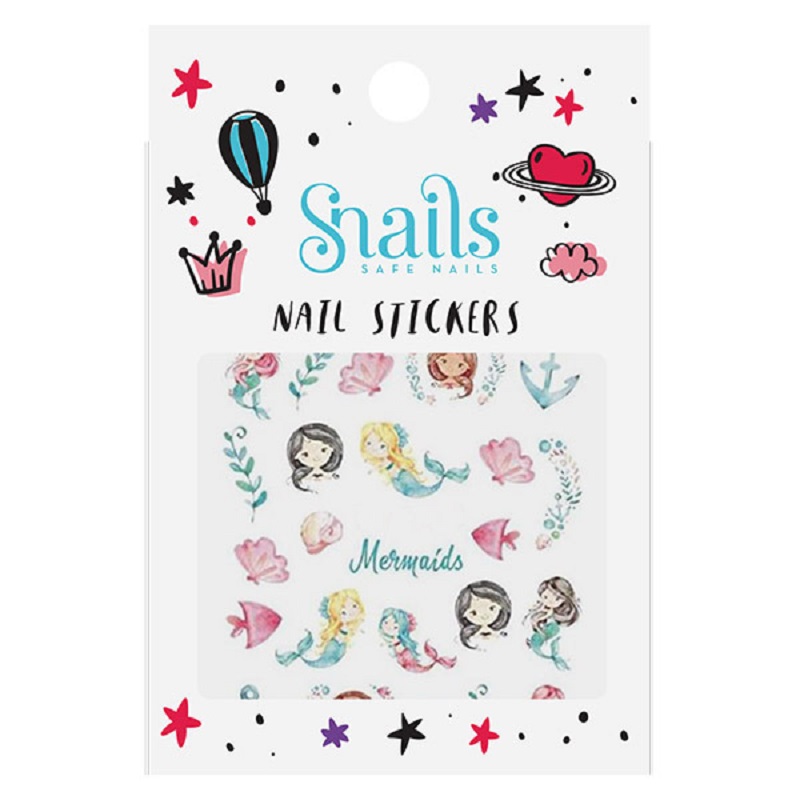 Stickere pentru unghii, Marmaids, AE023, Snails