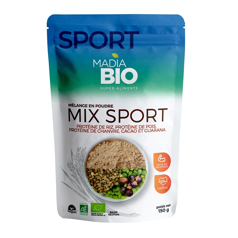 Mix Sport Proteine, 150g, Madia Bio