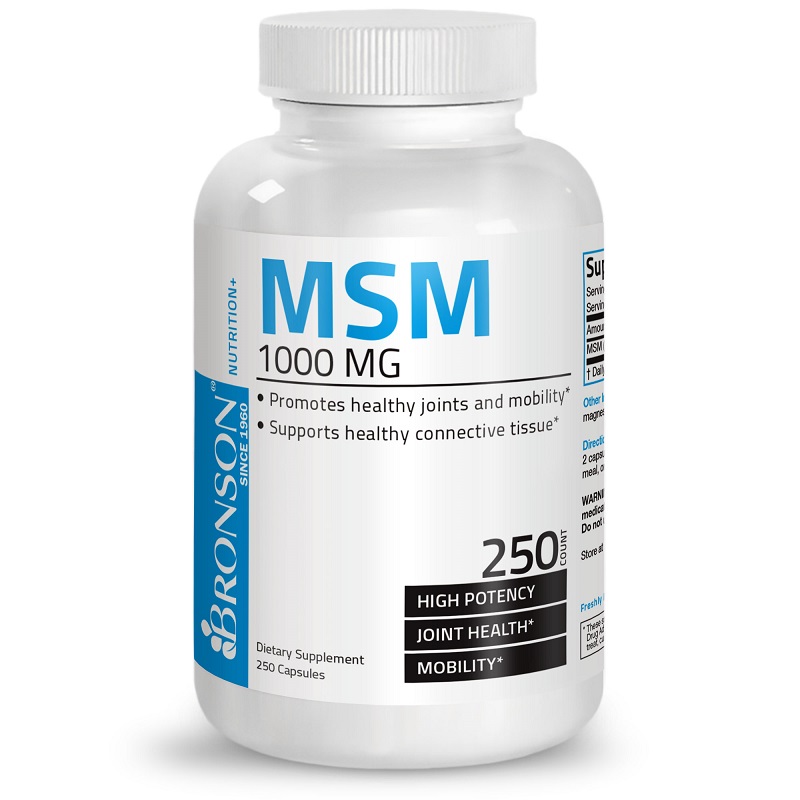 Msm 1000 mg, 250 cps, Bronson