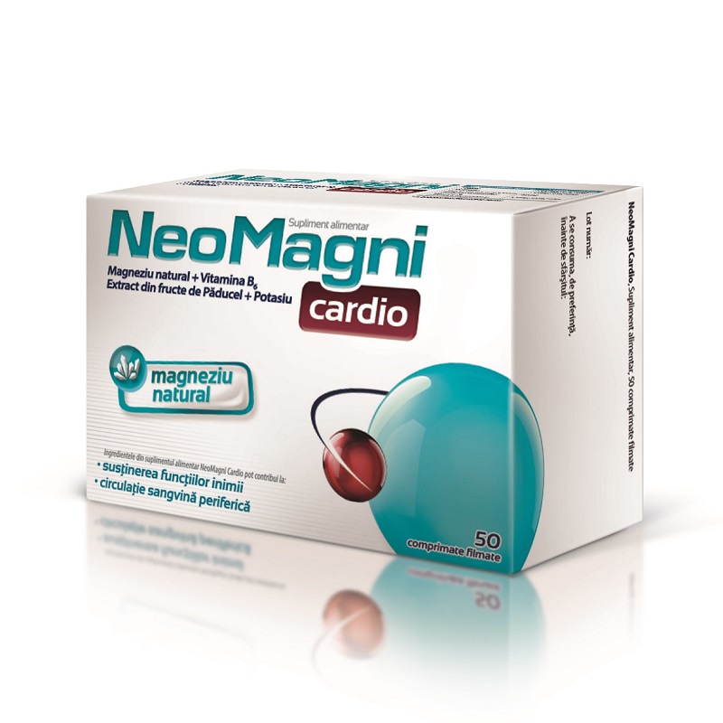NeoMagni cardio, 50 comprimate, Aflofarm
