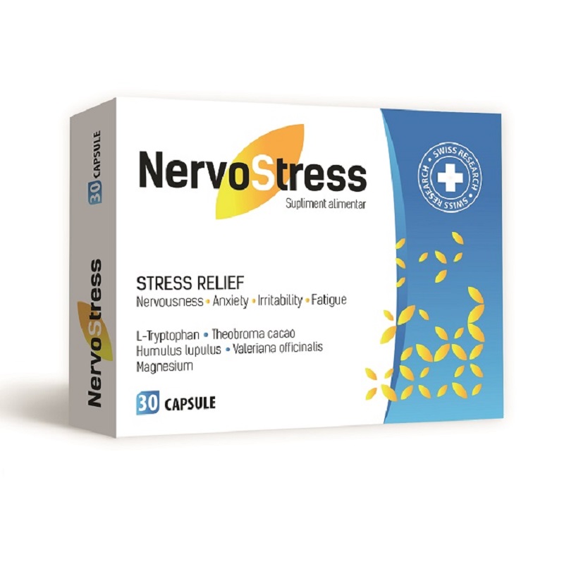 Nervostress, 30 capsule, Mba Pharma