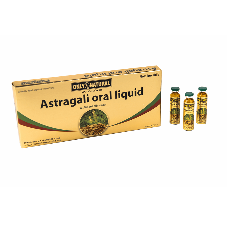 Astragali oral liquid, 10 fiole, Only Natural