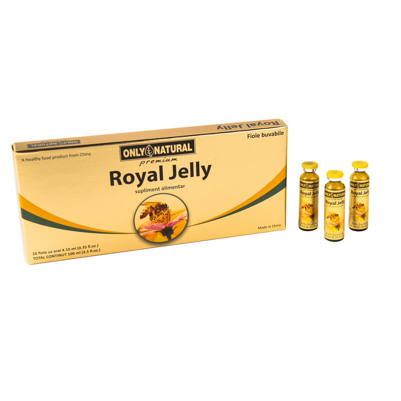 Royal Jelly, 10 fiole, Only Natural