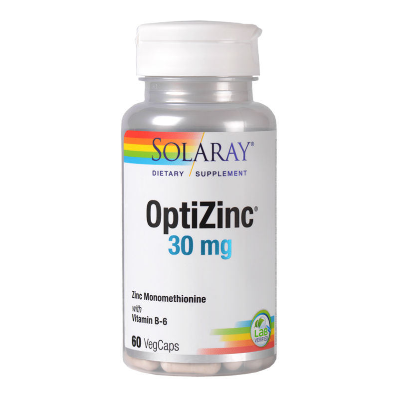 Optizinc, 30 mg, 60 capsule, Solaray