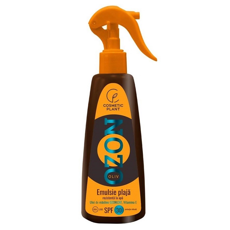 Ozon Spray emulsie plaja rezistent la apa, SPF 30, 200 ml, Cosmetic Plant