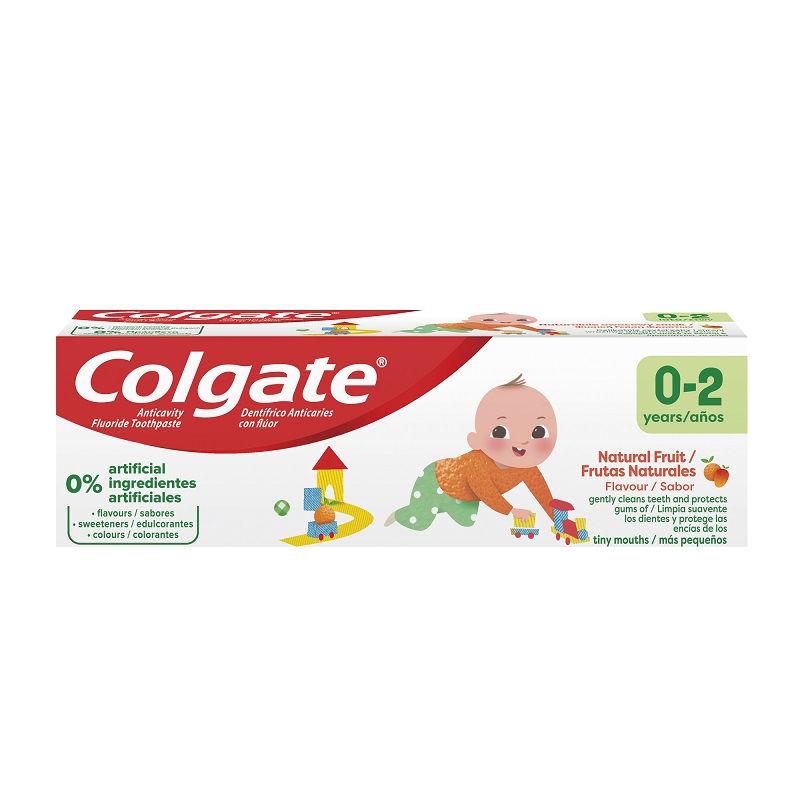 Pasta de dinti Baby, 0 -2 ani, 50 ml, Colgate