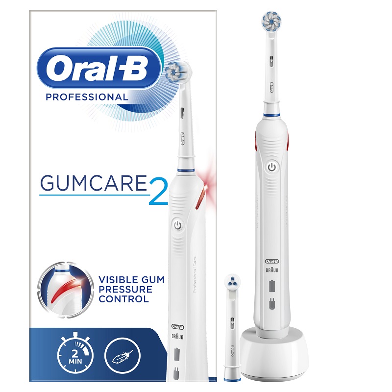 Periuta electrica Visible Gum, D501 Gumcare 2, Oral B
