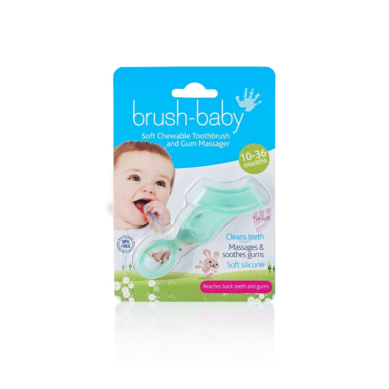 Periuta de dinti mestecabila, 10-36 luni, Brush Baby