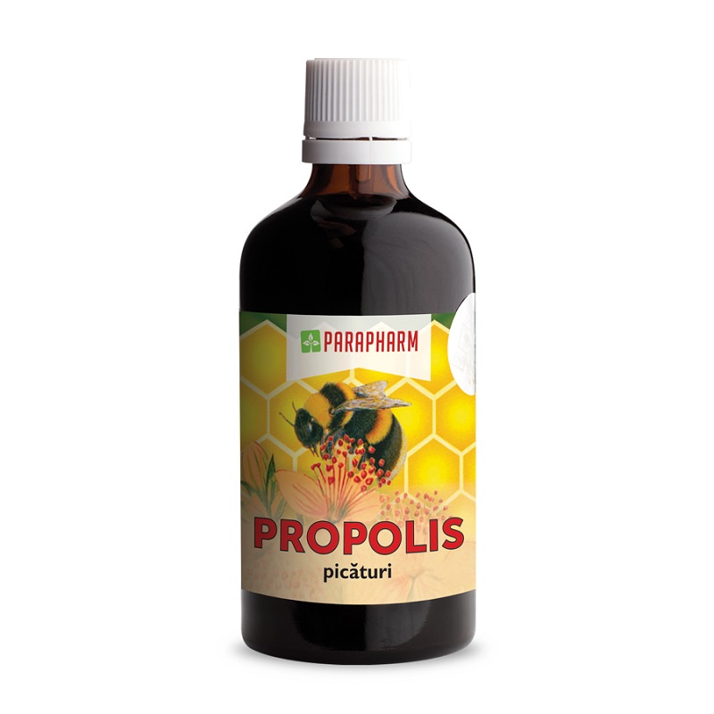 Propolis picaturi, 100 ml, Parapharm