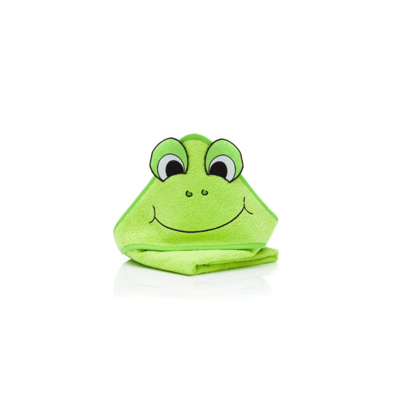 Prosop cu capison Frog, verde, 75x75 cm, Fillikid