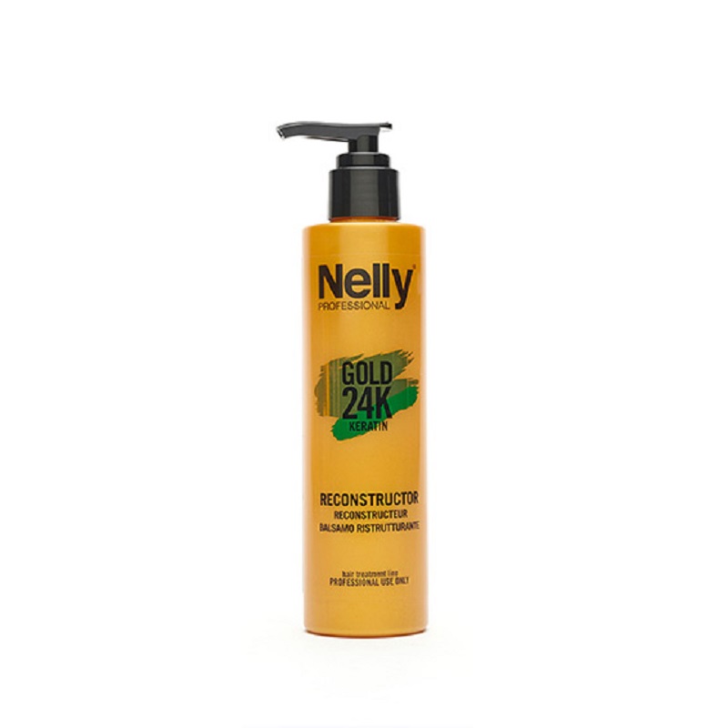 Reconstructor Gold 24K Keratin, 200 ml, Nelly Professional