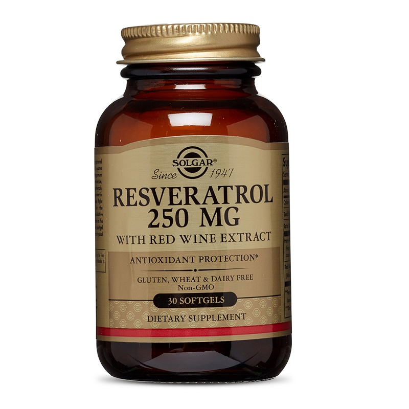 Resveratrol 250 mg, 30 capsule, Solgar