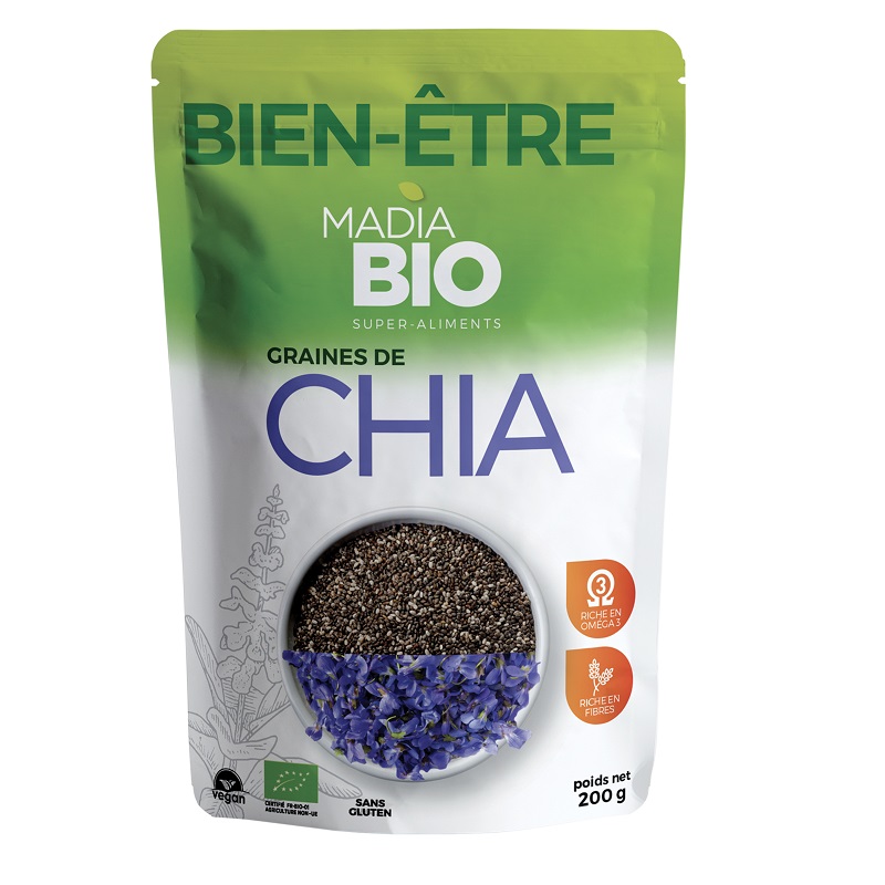 Seminte de Chia Bio, 150 gr. Madia Bio