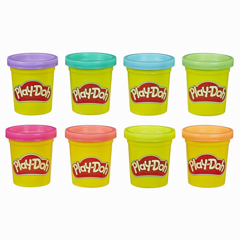 Set 8 rezerve colorate, E5044, Play-Doh