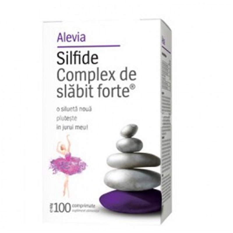 Silfide Complex de slabit forte - Alevia, comprimate (Inhibarea poftei de mancare) - panglicimedalii-cocarde.ro