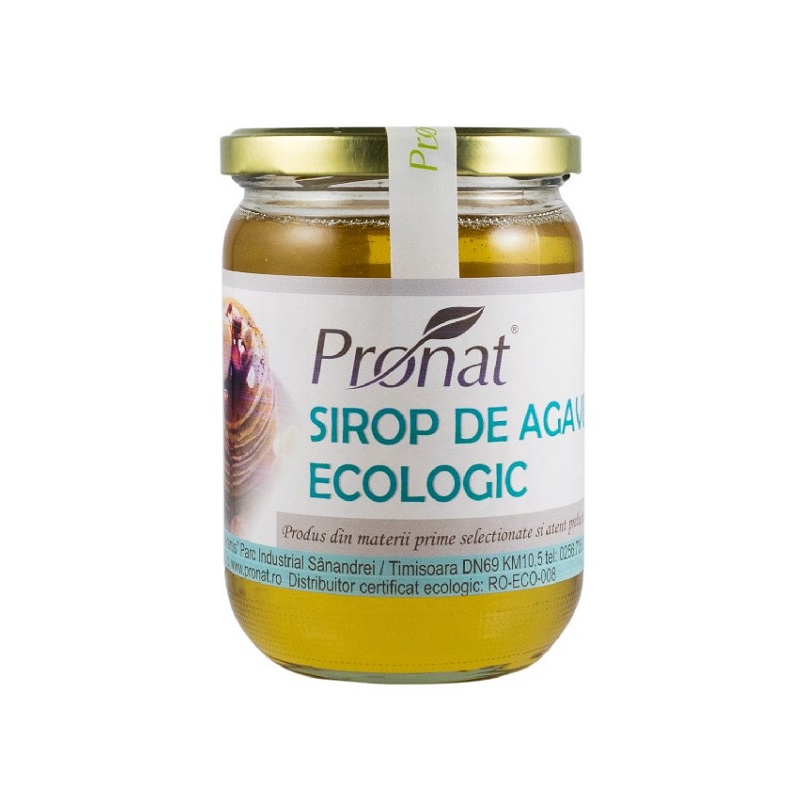 Sirop de agave Eco, 500 ml, Pronat