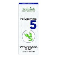 Polygemma 5, Cavitate Bucala si Gat, 50 ml, Plant Extrakt