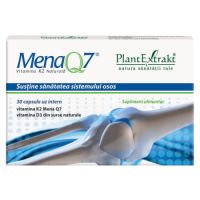 MenaQ7 cu vitamina K2 naturala, 30 capsule, Plant Extrakt