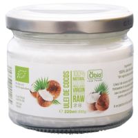 Ulei de cocos virgin Bio & Raw, 220 ml, Obio