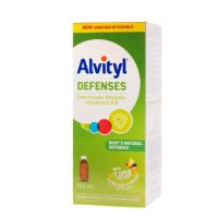 Alvityl Defenses + vitamina D sirop fara zahar, 150 ml, Urgo