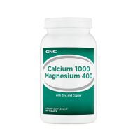 Calciu 1000 mg si Magneziu 400 mg, 80 tablete, GNC