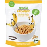 Cereale Eco pentru mic dejun cu banane si vanilie, 125 gr, Freche Freunde