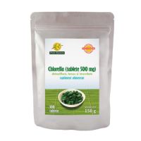 Chlorella 500 mg, 300 tablete, 150gr, Phyto Biocare