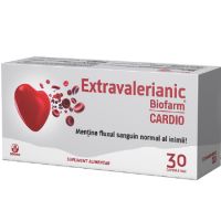 Extravalerianic cardio, 30 capsule, Biofarm