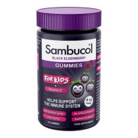 Jeleuri pentru copii din extract de soc cu vitamina C, 30 buc, Sambucol