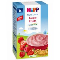 Lapte si cereale cu fructe de padure, +6 luni, 250 gr, Hipp