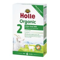  Formula de lapte praf de capra Organic 2, +6 luni, 400 g, Holle Baby Food
