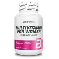 Multivitamine pentru femei, 60 tablete, BioTechUSA