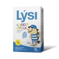 Omega 3 pentru copii mestecabila, 60 capsule, Lysi